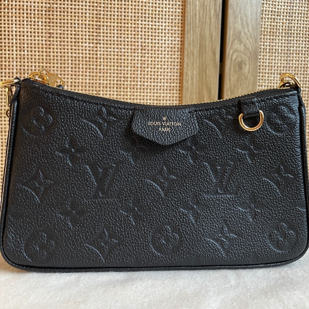 Louis Vuitton Black Easy Pouch On Strap